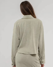 Load image into Gallery viewer, So Grateful Shacket Sage