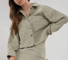 Load image into Gallery viewer, So Grateful Shacket Sage