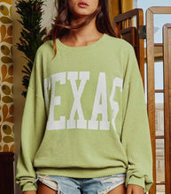 Load image into Gallery viewer, Texas Corded Pullover Lime