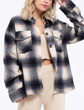 Load image into Gallery viewer, Midnight Magic Button Up Shacket