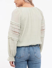 Load image into Gallery viewer, Free Spirit Blouse Sage