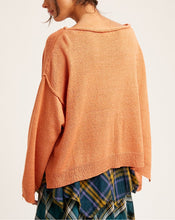 Load image into Gallery viewer, Dreamsicle Knit Sweater Orange