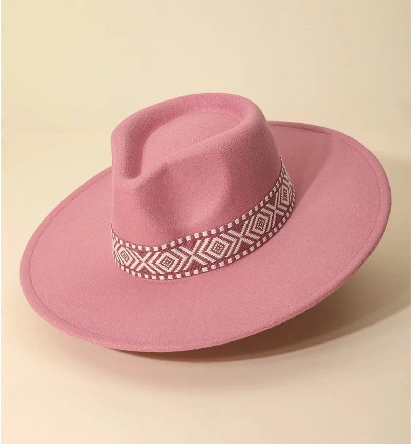 Boho Babe Hat Pink