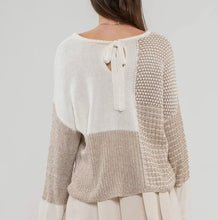 Load image into Gallery viewer, Crazy In Love Knit Sweater Taupe
