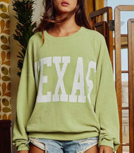 Load image into Gallery viewer, Texas Corded Pullover Lime
