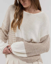 Load image into Gallery viewer, Crazy In Love Knit Sweater Taupe
