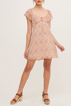 Load image into Gallery viewer, Blushing Beauty Floral Mini Dress
