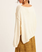Load image into Gallery viewer, Dreamsicle Knit Sweater Cream
