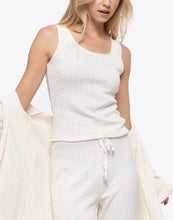 Load image into Gallery viewer, Not-So-Basic Cable Knit Top Ivory
