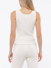 Load image into Gallery viewer, Not-So-Basic Cable Knit Top Ivory
