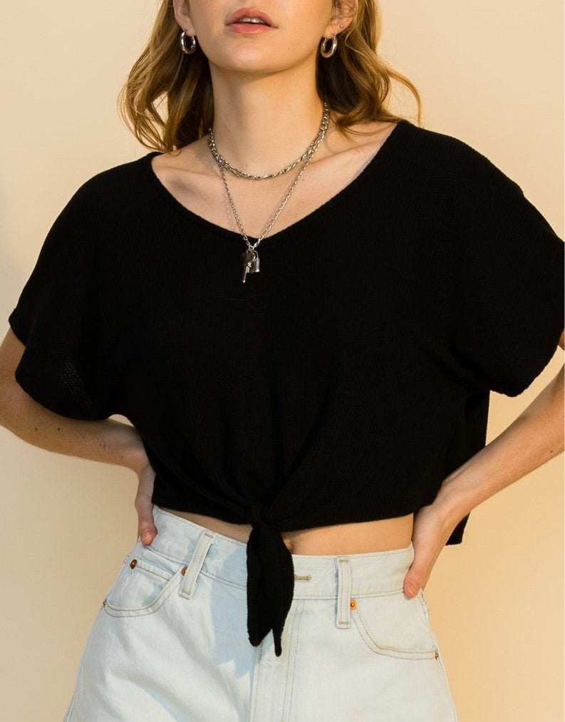 On Cloud Nine Top Black