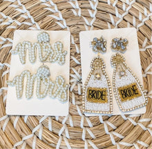 Load image into Gallery viewer, Here Comes the Bride Earrings
