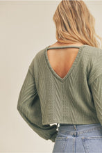 Load image into Gallery viewer, Sweet Bliss Sweater Sage
