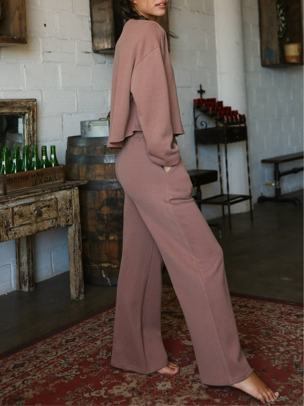 Perfect Pair Two Piece Set Mocha