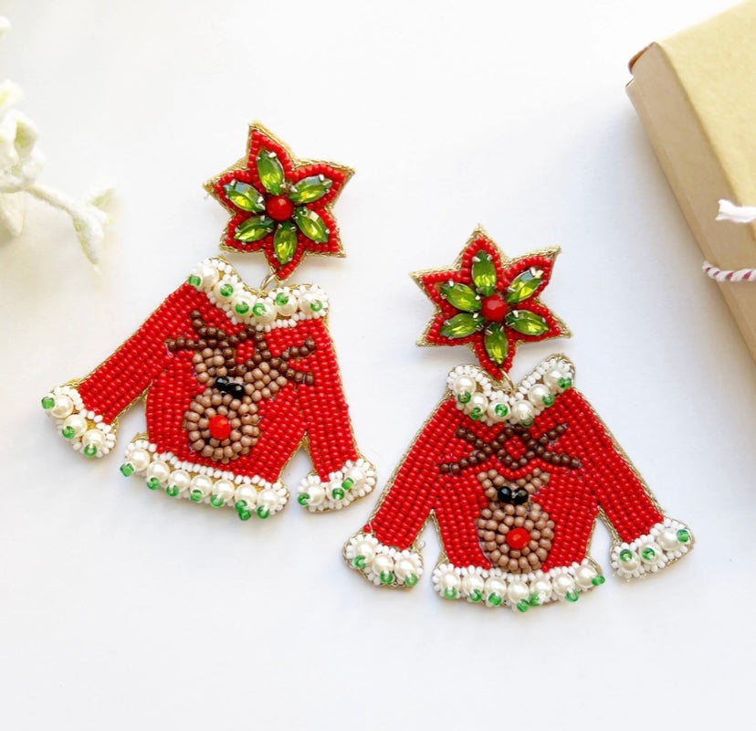 Reindeer Games Earrings