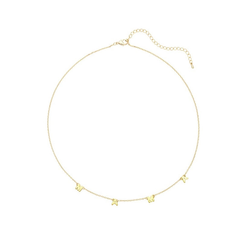 Mama Dainty Chain Necklace